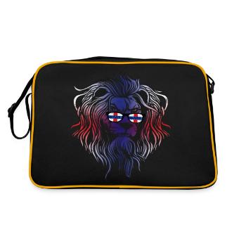 Antilles néerlandaises - Sac Retro - noir/or - Dos