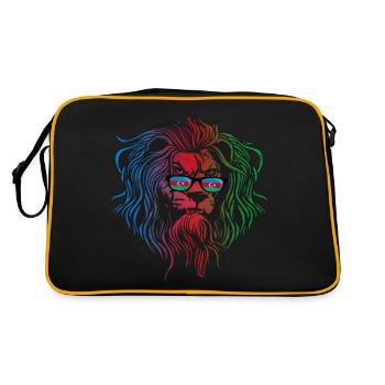 Azerbaijan - Retro Bag - black/gold - Back