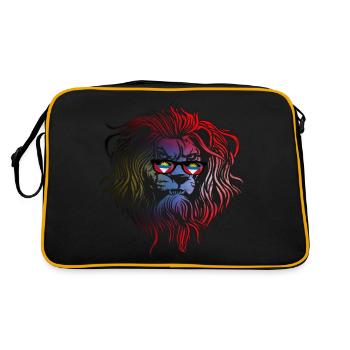 Antigua and Barbuda - Retro Bag - black/gold - Back