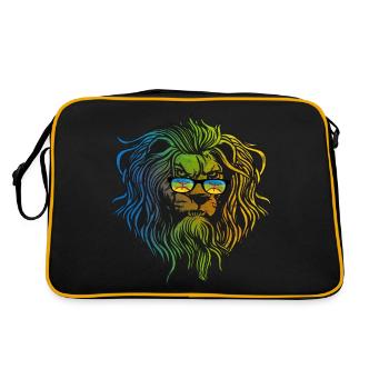Amazigh - Retro Bag - black/gold - Back