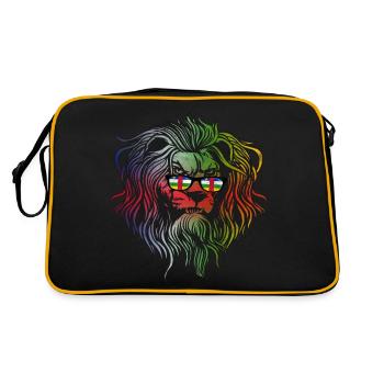 Central African Republic - Retro Bag - black/gold - Back