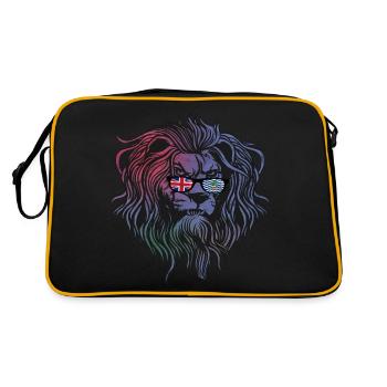 British Indian Ocean Territory - Retro Bag - black/gold - Back
