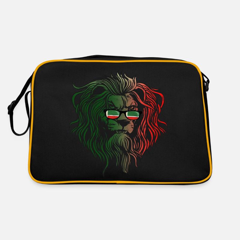 Tschetschenien - Retro Tasche - Schwarz/Gold