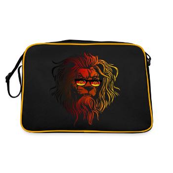 DDR - Sac Retro - noir/or - Dos