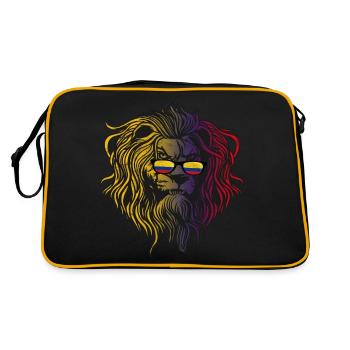 Colombie - Sac Retro - noir/or - Dos