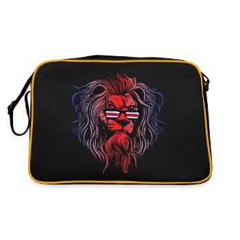 Costa Rica - Retro Bag - black/gold - Back