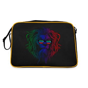 Daghestan - Sac Retro - noir/or - Dos