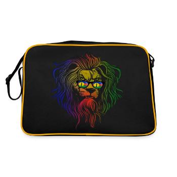 New Caledonia - Retro Bag - black/gold - Back