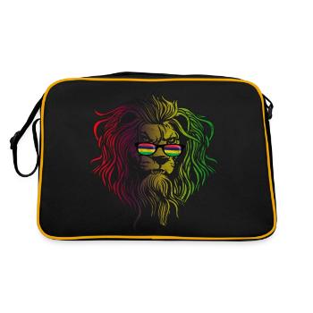 Mauritius - Retro Bag - black/gold - Back