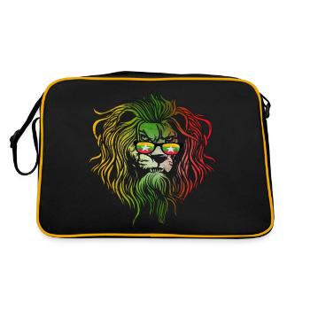Myanmar - Sac Retro - noir/or - Dos