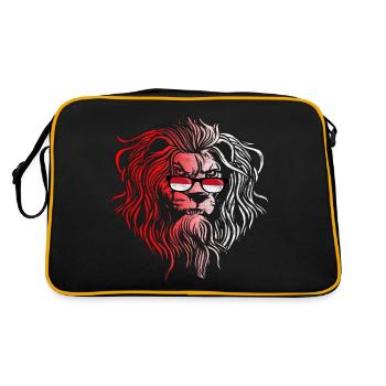 Monaco - Retro Bag - black/gold - Back