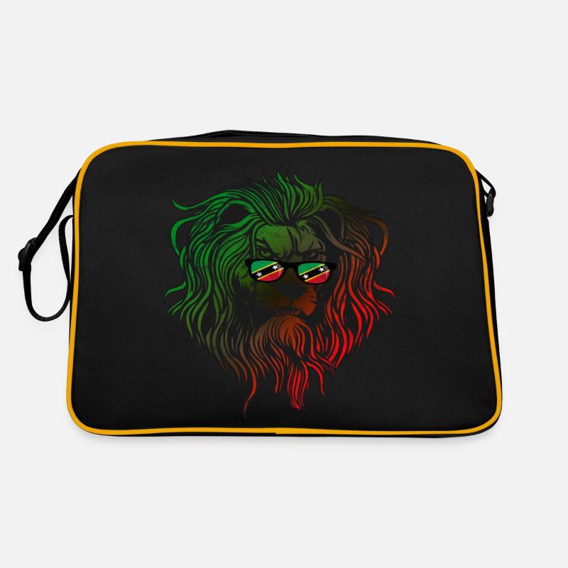St. Kitts und Nevis Retro Tasche