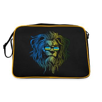 Rwanda - Sac Retro - noir/or - Dos