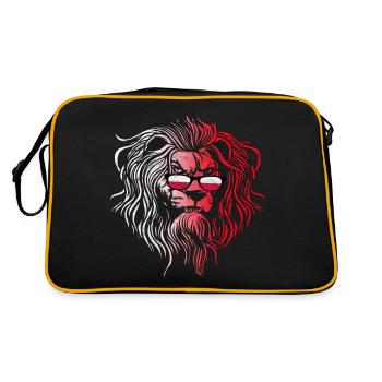 Pologne - Sac Retro - noir/or - Dos