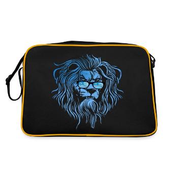 Südkamerun - Retro Tasche - Schwarz/Gold - Hinten