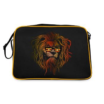 Uganda - Retro Bag - black/gold - Back