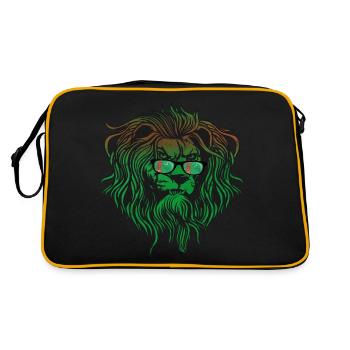 Turkmenistan - Retro Bag - black/gold - Back