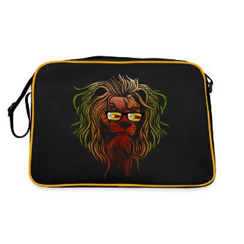 Zimbabwe - Sac Retro - noir/or - Dos