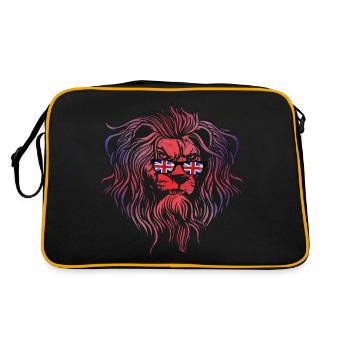 United Kingdom - Retro Bag - black/gold - Back