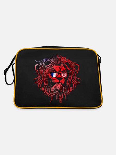 Wallis and Futuna - Retro Bag - black/gold - Back