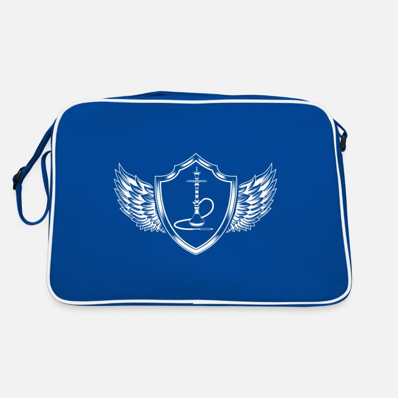 Bong Smoking Pipe Crest Retro Bag