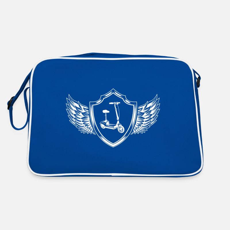 E-roller Schild E Scooter Retro Tasche