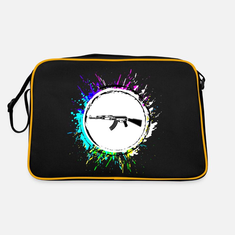 Gewehr icon symbol Retro Tasche