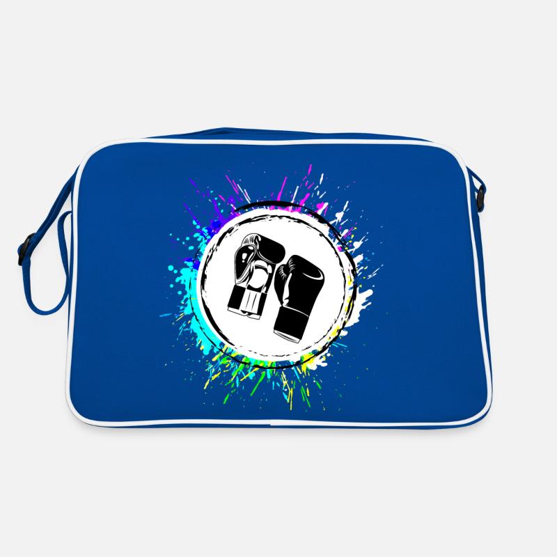 Boxing gloves symbol Retro Bag