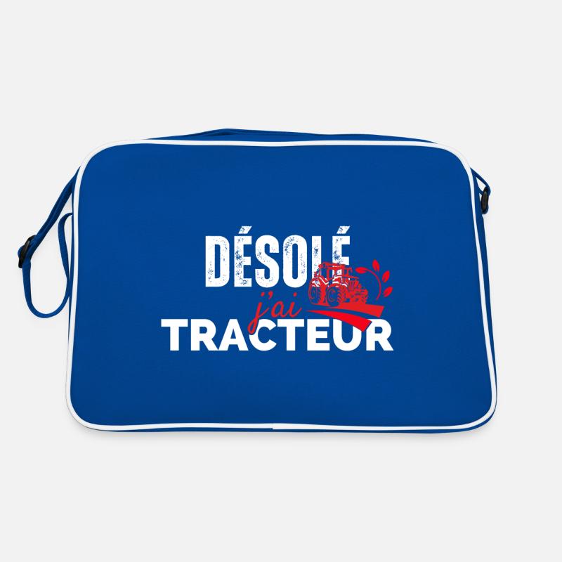 Tut mir leid, ich habe einen Traktor Retro Tasche