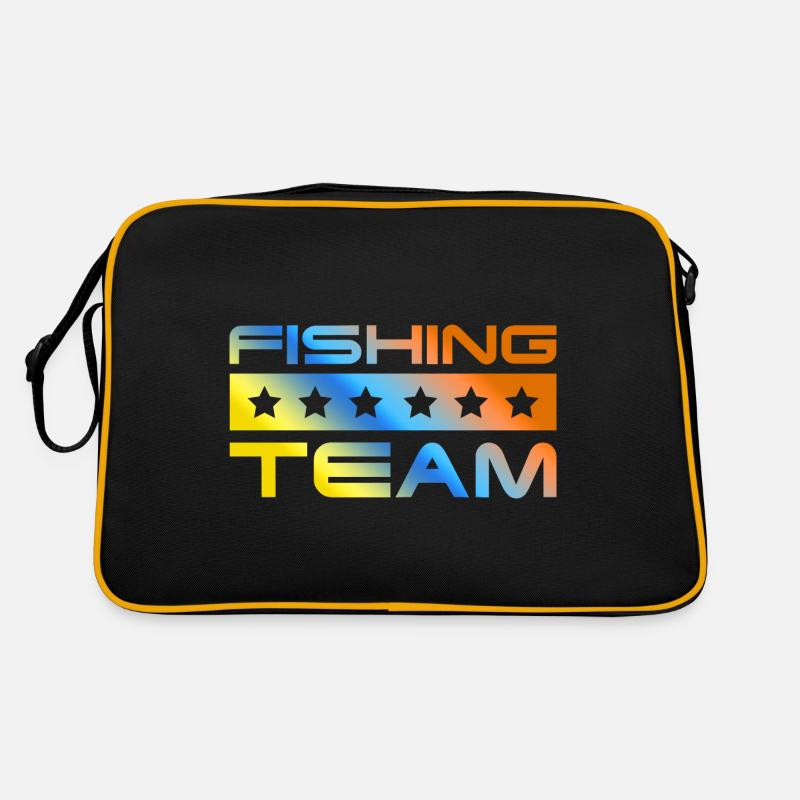 Équipage De Pêche Coloré Sac Retro