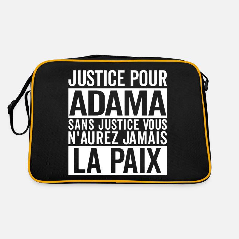 Justice pour ADAMA, Justice pour Adama Traore Sac Retro