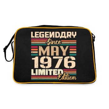 May 1976 May - Jubilee May 1976 - Retro Bag - black/gold - Back