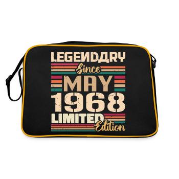 May 1968 May - Jubilee May 1968 - Retro Bag - black/gold - Back