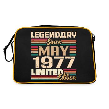 May 1977 May - Jubilee May 1977 - Retro Bag - black/gold - Back