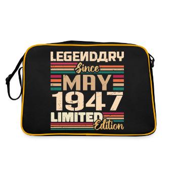 May 1947 May - Jubilee May 1947 - Retro Bag - black/gold - Back