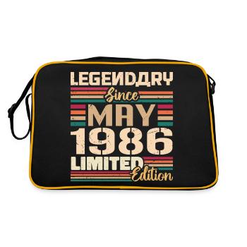May 1986 May - Jubilee May 1986 - Retro Bag - black/gold - Back