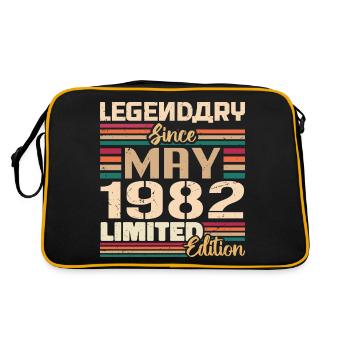 May 1982 May - Jubilee May 1982 - Retro Bag - black/gold - Back