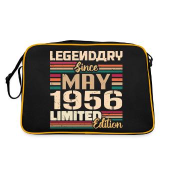 May 1956 May - Jubilee May 1956 - Retro Bag - black/gold - Back