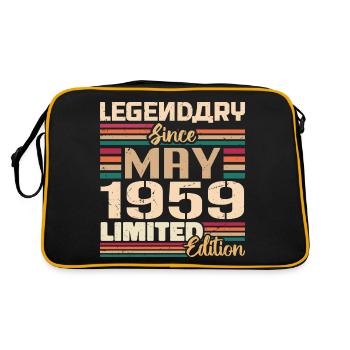 May 1959 May - Jubilee May 1959 - Retro Bag - black/gold - Back