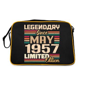 May 1957 May - Jubilee May 1957 - Retro Bag - black/gold - Back