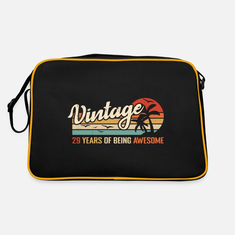 29 Ans Rétro Cadeau D'anniversaire Vintage 29 ans Sac Retro