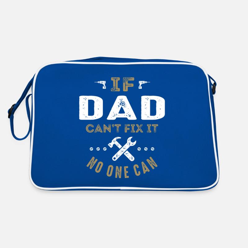 Dad Can Fix It Retro Bag