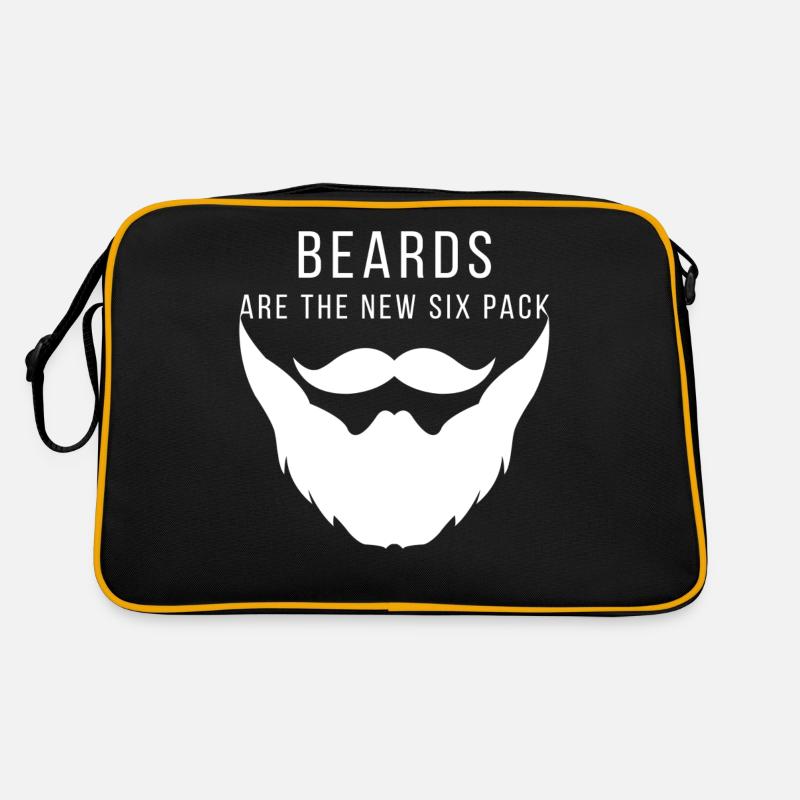 Beard - Beards are the new six pack Retro Bag