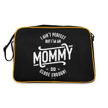 Mommy - Retro Bag - black/gold - Back