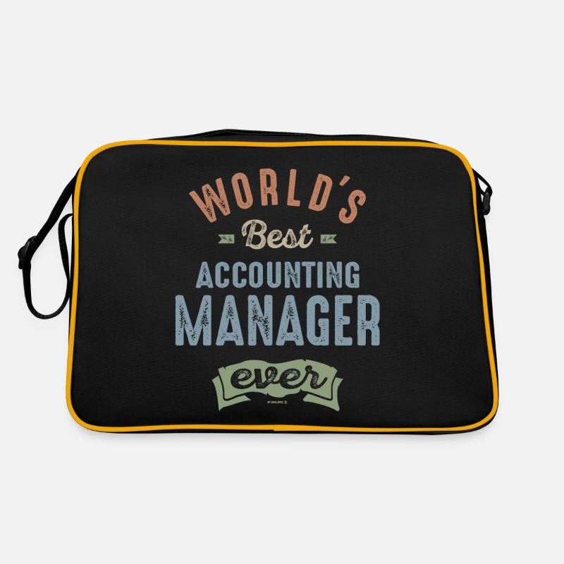 Best Accounting Manager Retro Bag