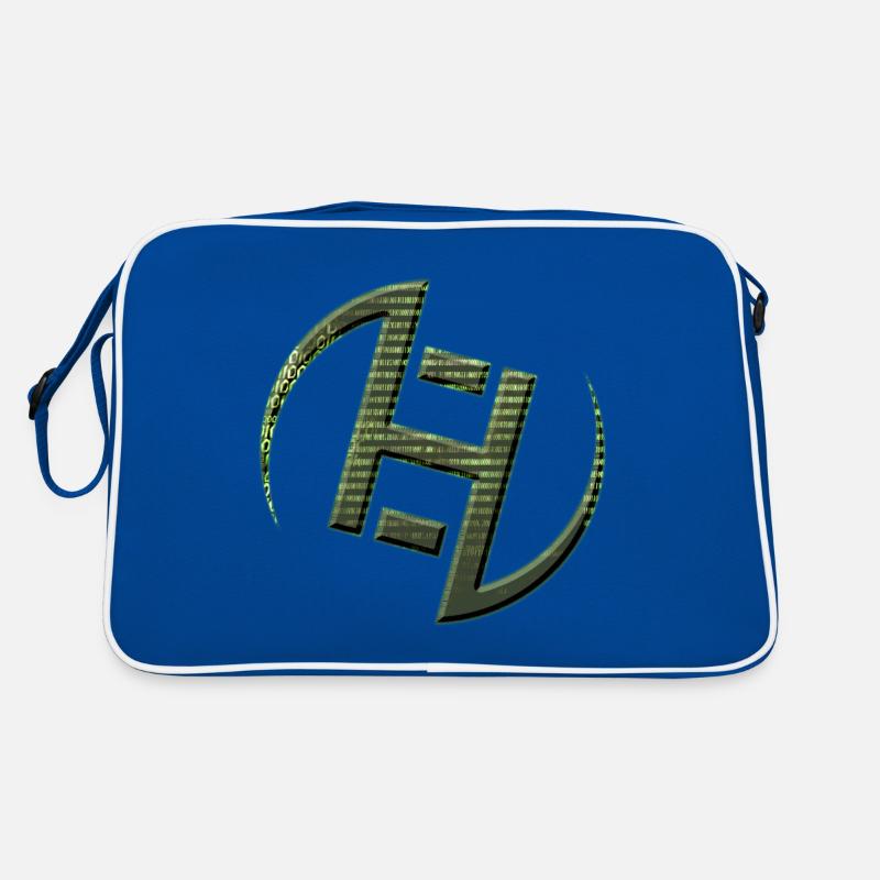 Hacker-Symbole Retro Tasche