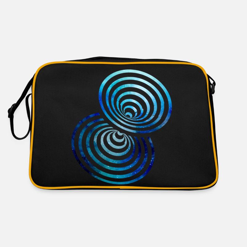 Space Universe Form Psychedelic Illusion Retro Bag