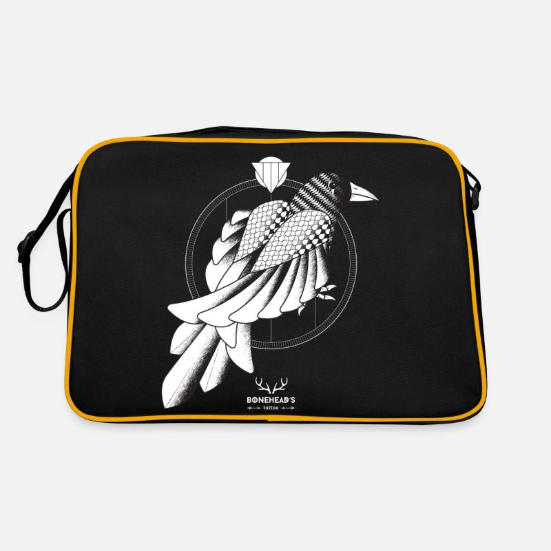 Die Krähe Retro Tasche