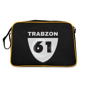 Trabzon - Retro Bag - black/gold - Back