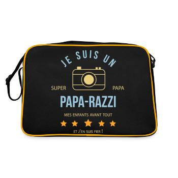 Papa razzi - Sac Retro - noir/or - Dos